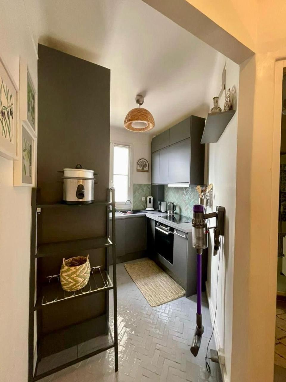 Air Conditioning - Metro 14 - Charming Traditional Style And Modern Access 10 Mn Away From Center Of Paris Clichy Exterior photo
