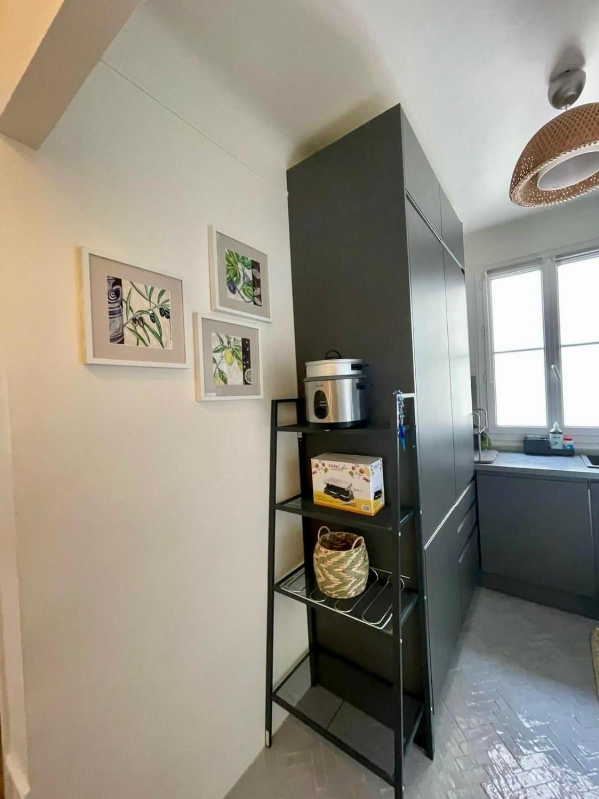 Air Conditioning - Metro 14 - Charming Traditional Style And Modern Access 10 Mn Away From Center Of Paris Clichy Exterior photo
